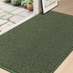 BEQHAUSE Dirt Trapper Door Mat 36" x 60" green front view