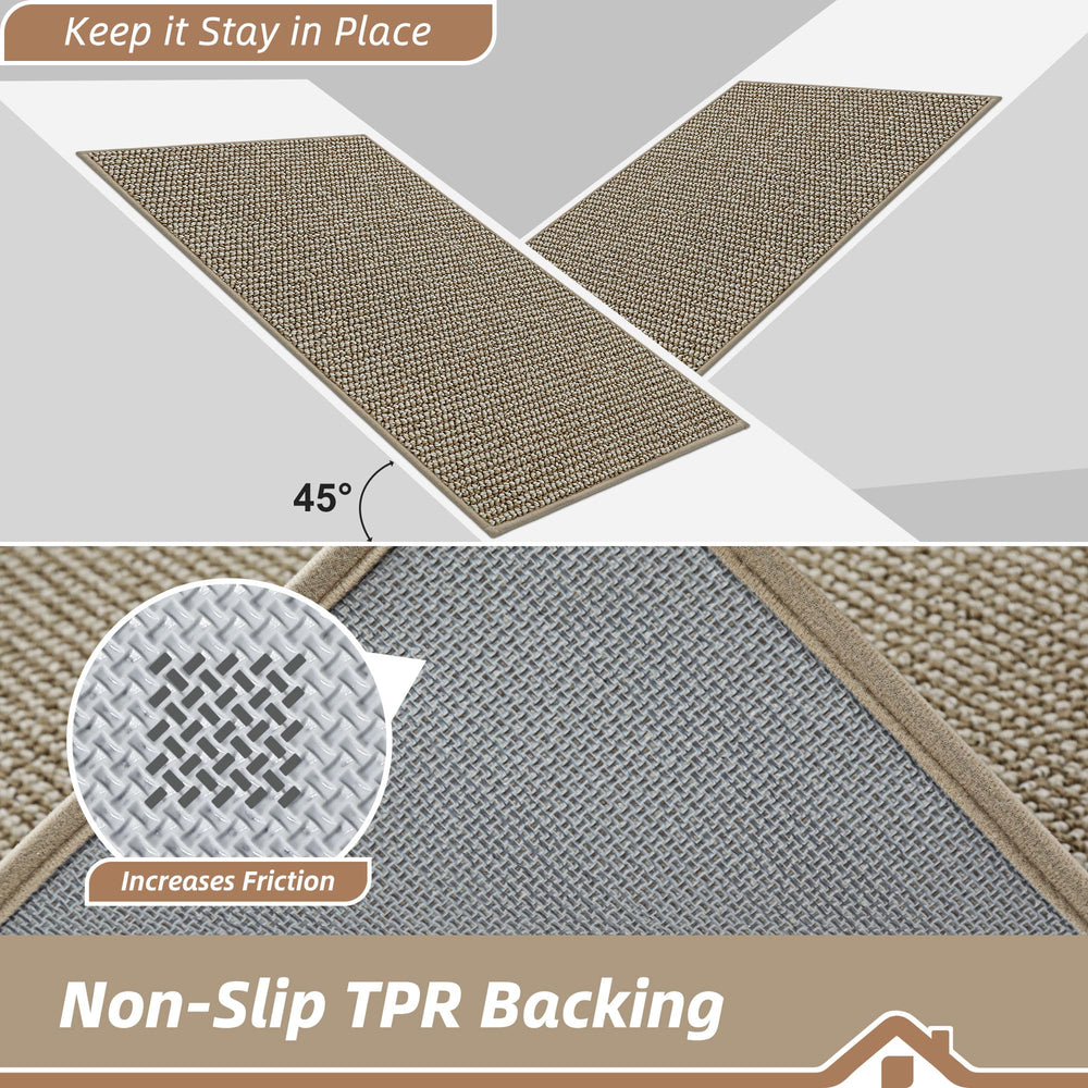BEQHAUSE Dirt Trapper Door Mat cleaning with a vacuum
