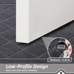 BEQHAUSE Dirt Trapper Door Mat in indoor entryway