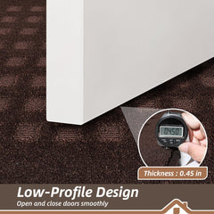 BEQHAUSE Dirt Trapper Door Mat in indoor entryway setting