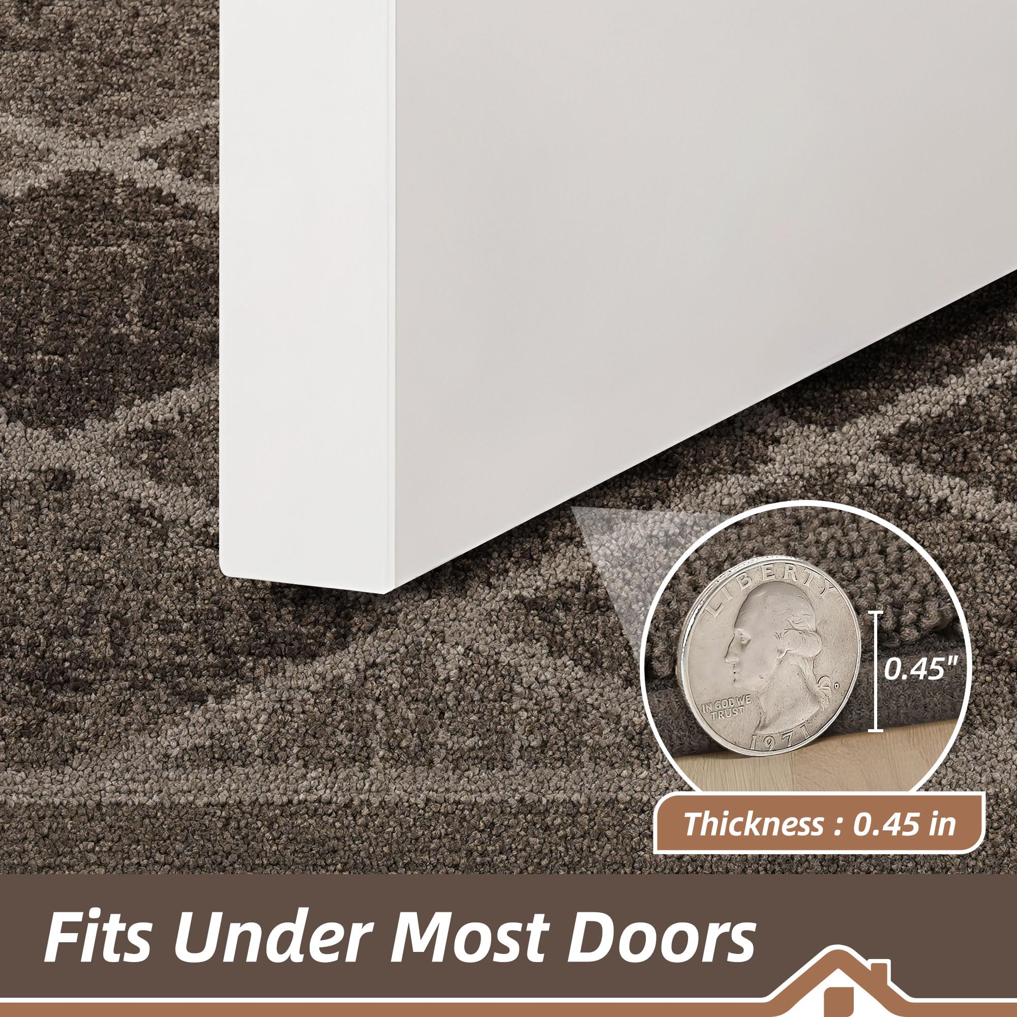 BEQHAUSE Dirt Trapper Door Mat in indoor setting