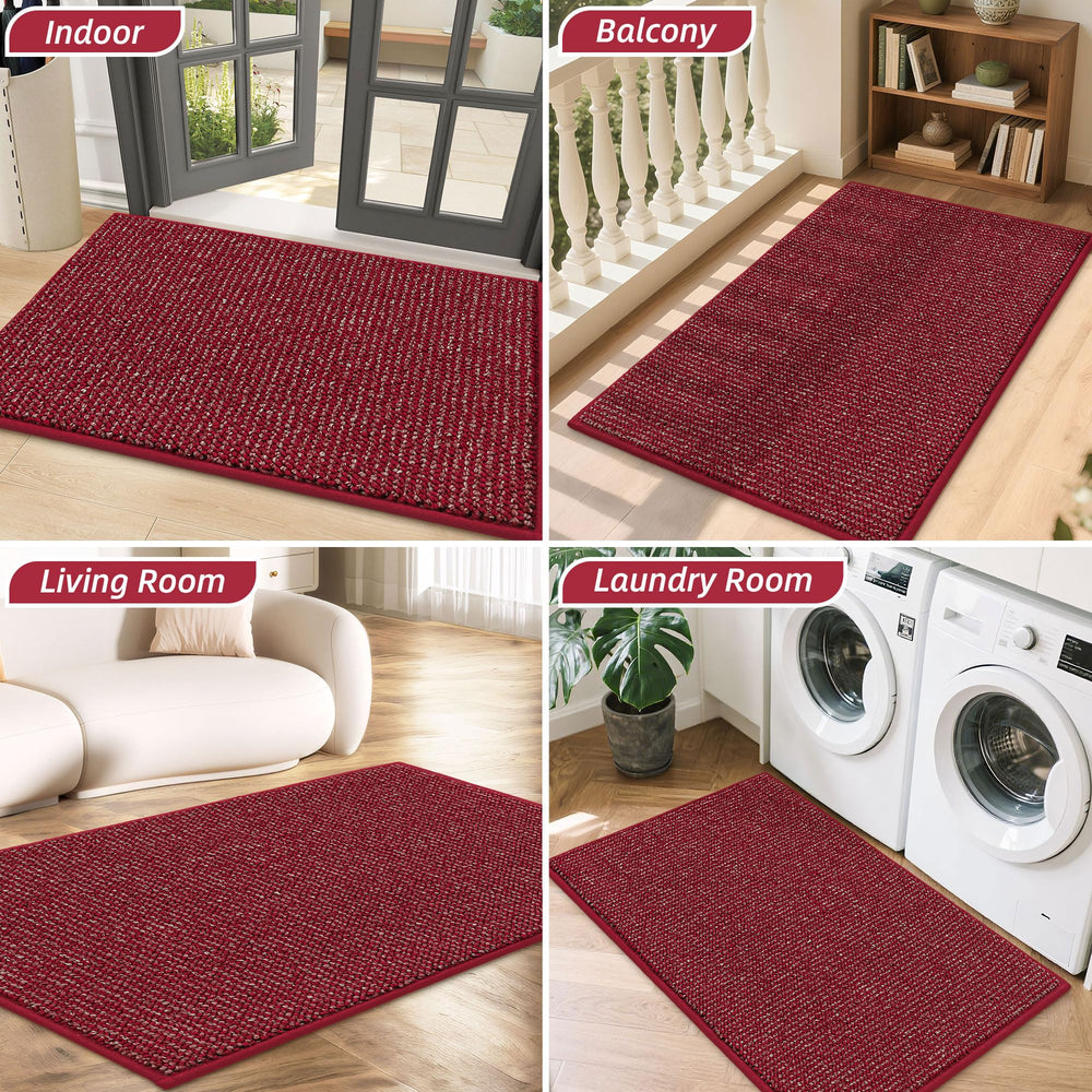 BEQHAUSE Dirt Trapper Door Mat indoor use setup