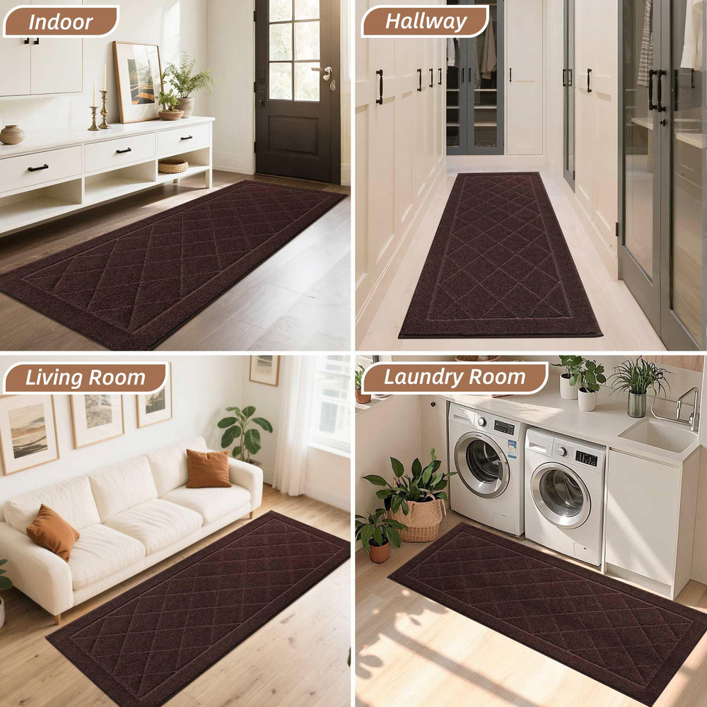 BEQHAUSE Dirt Trapper Door Mat packaging display