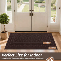 BEQHAUSE Dirt Trapper Door Mat side view showing low-profile design