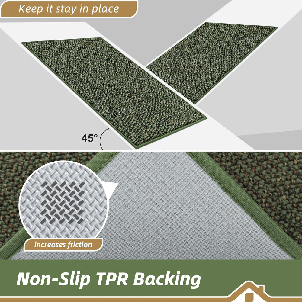BEQHAUSE Dirt Trapper Door Mat with dimensions labeled