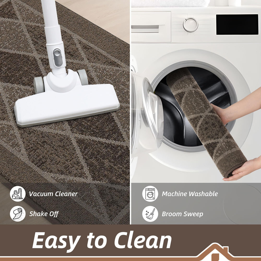 BEQHAUSE door mat easy to clean surface
