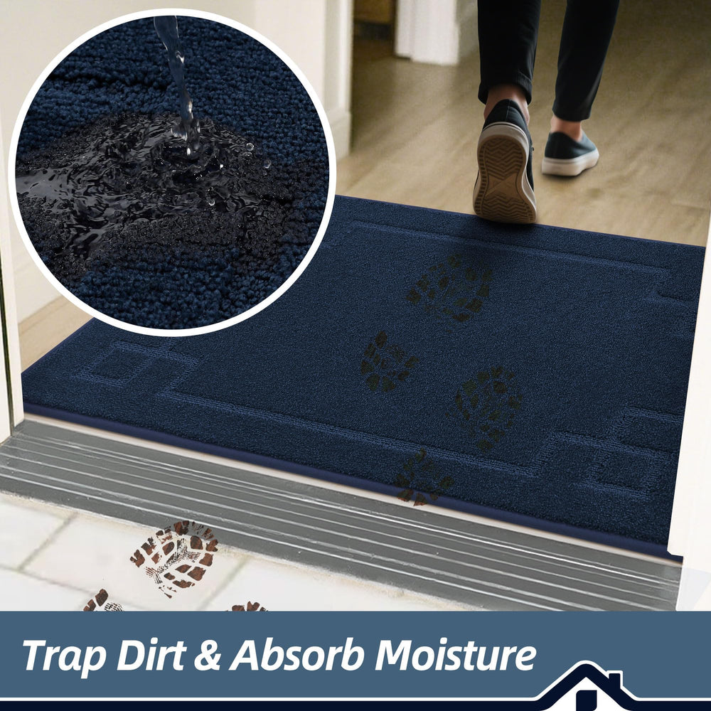 BEQHAUSE Door Mat low profile design side view