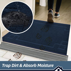 BEQHAUSE Door Mat low profile design side view