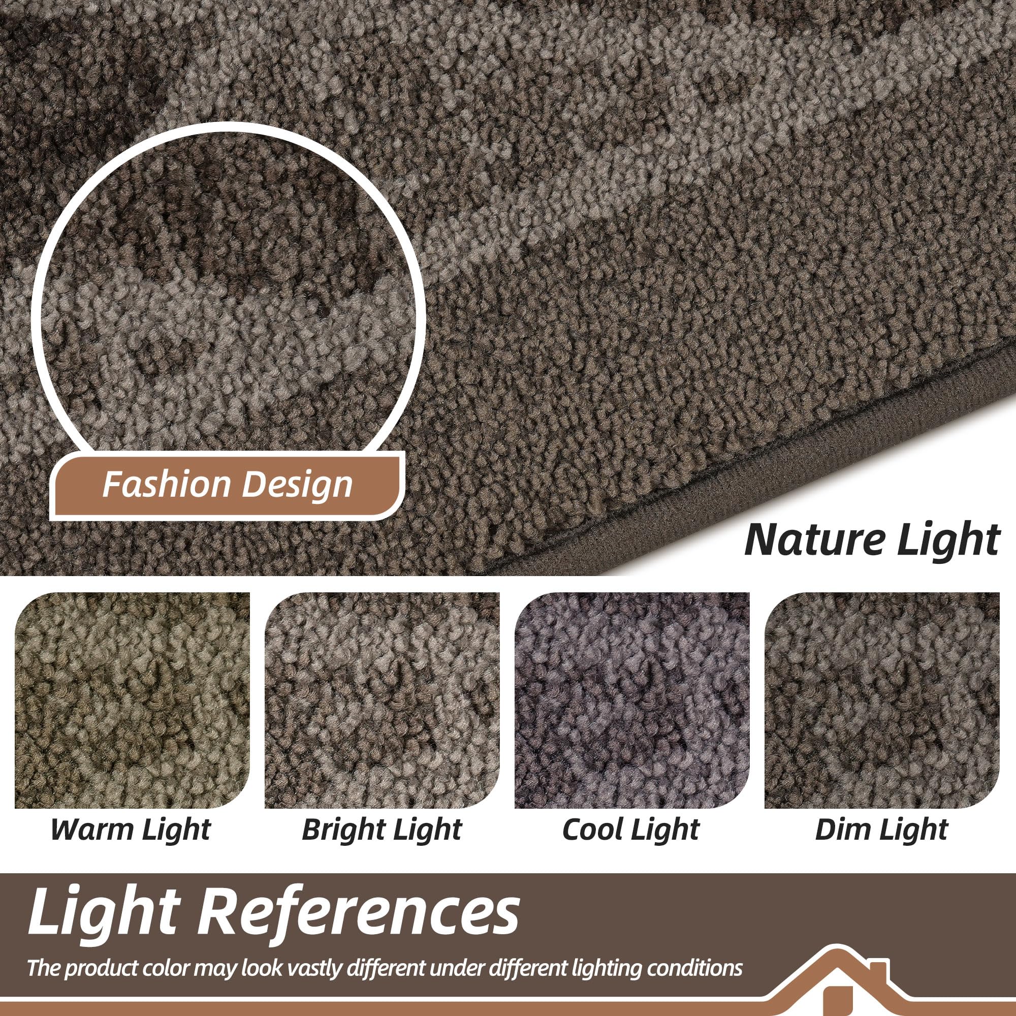 BEQHAUSE door mat showing absorption of dirt and moisture