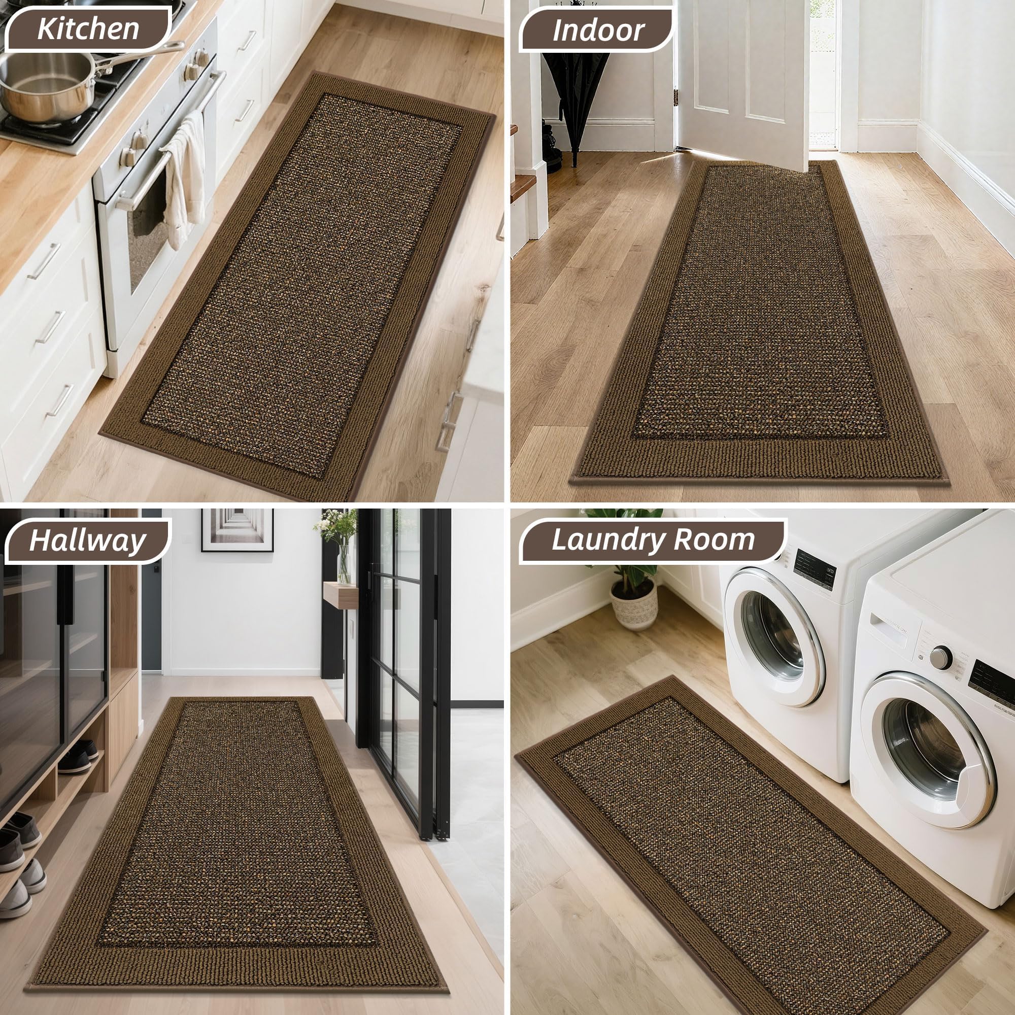 BEQHAUSE Indoor Door Mat 24" x 60" packaging view
