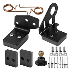 BERPSE Deck Brake Arm Kit front view, black metal construction