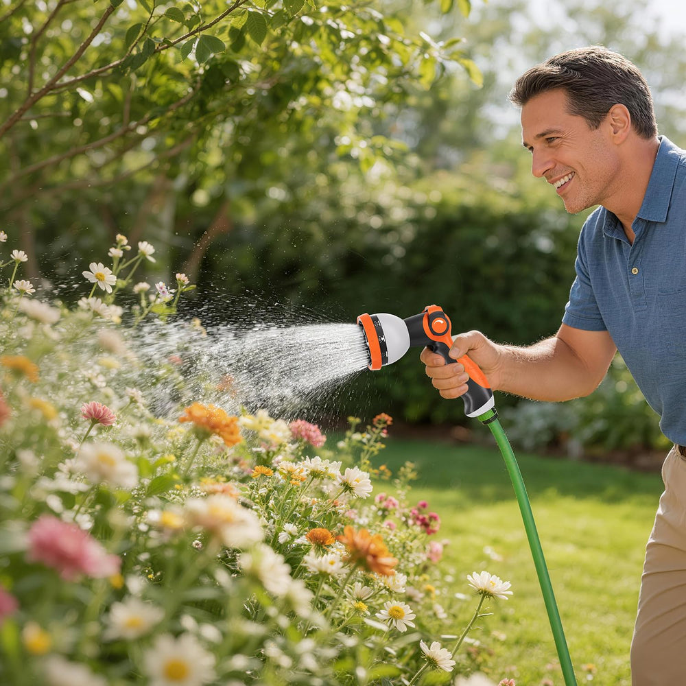 Besiter Garden Hose Nozzle on a garden hose