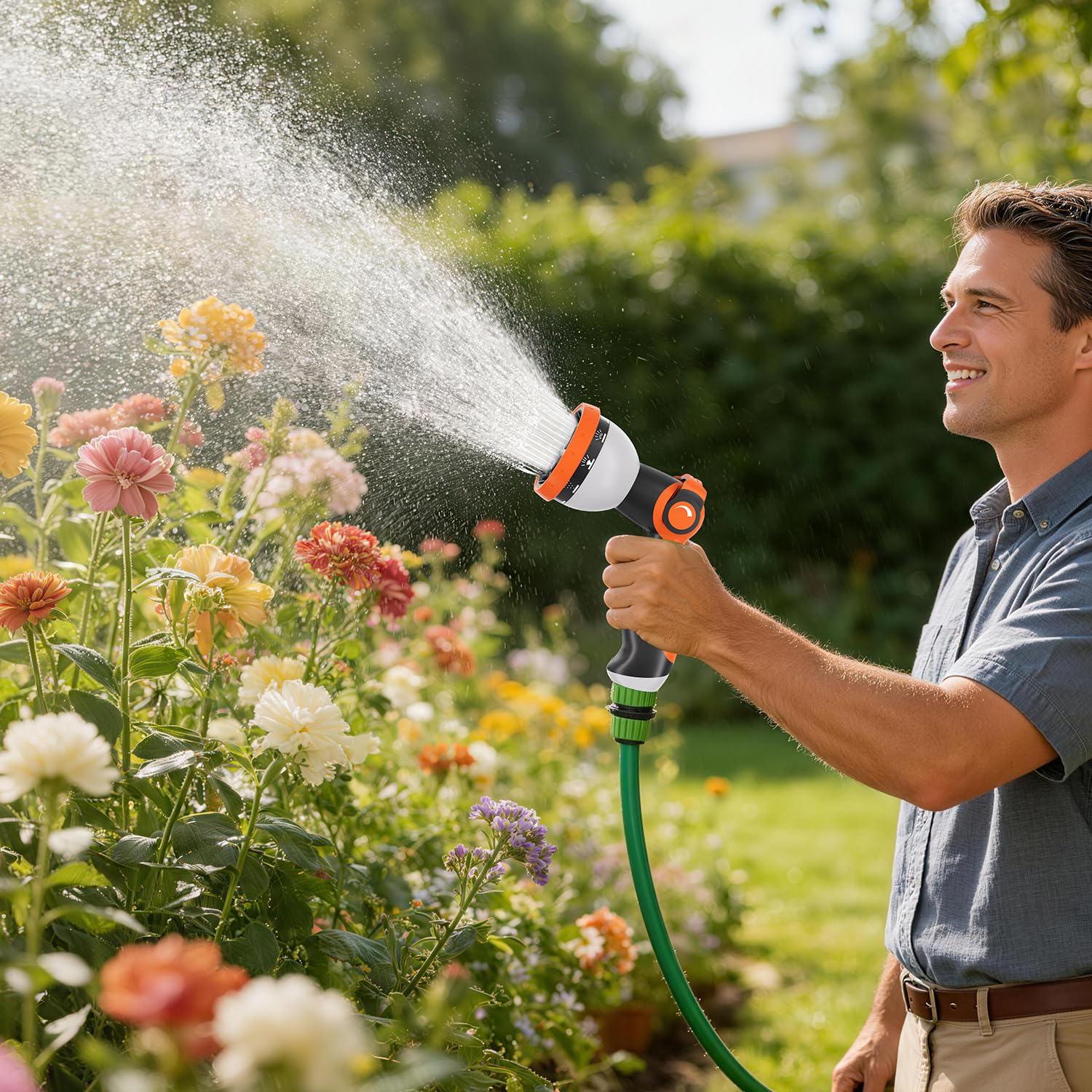 Besiter Garden Hose Nozzle side view