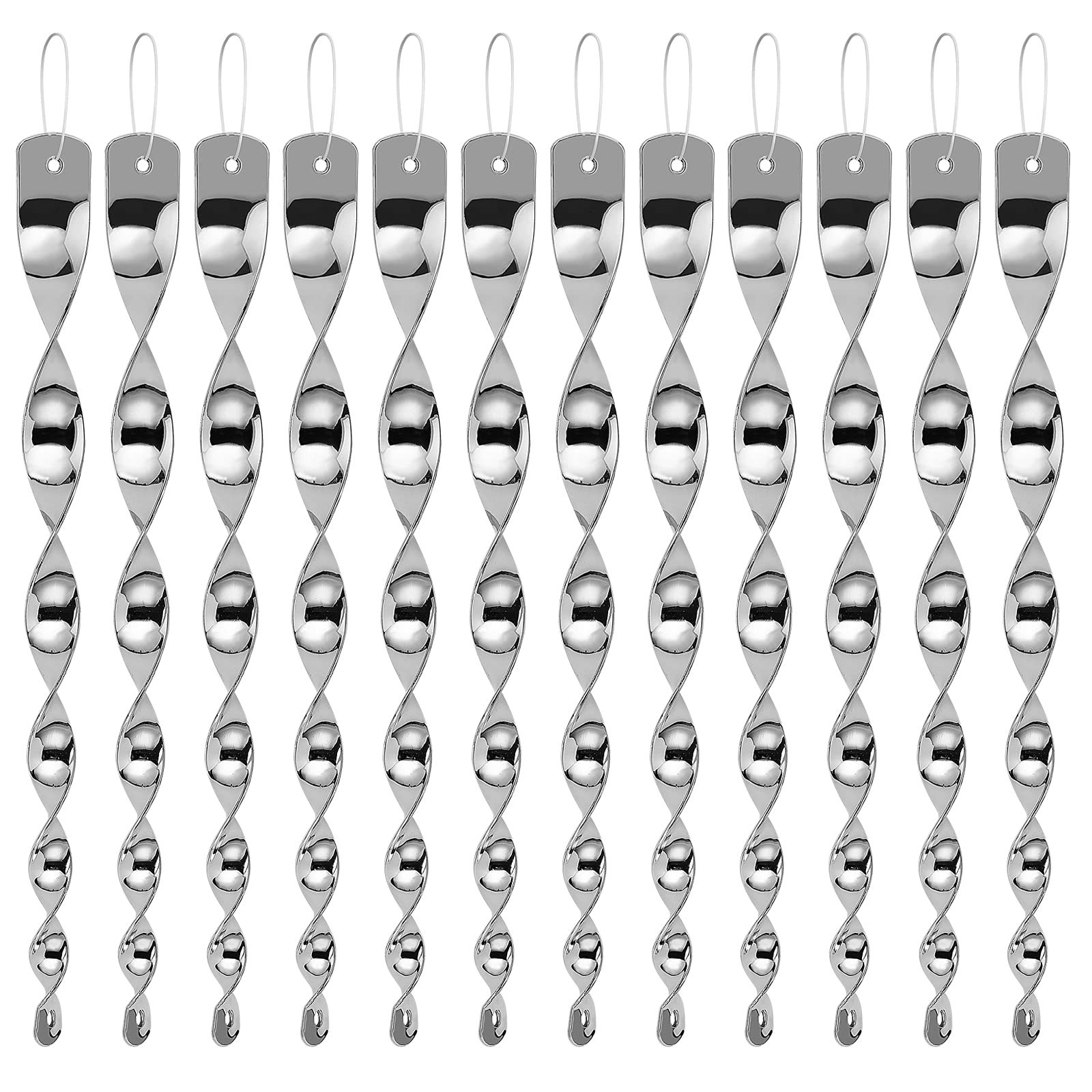 Besmon Bird Scare Devices reflective scare rods in silver