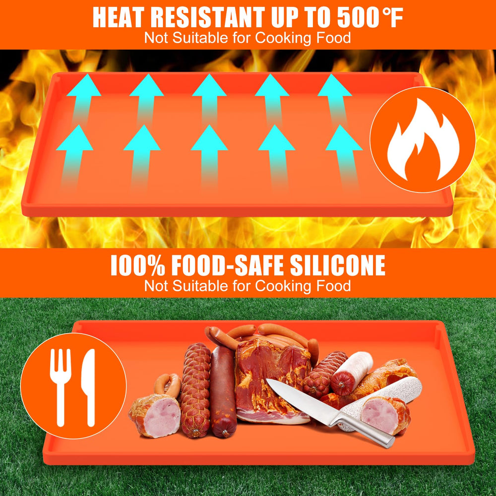 BESSIO Silicone Griddle Mat packaging overview