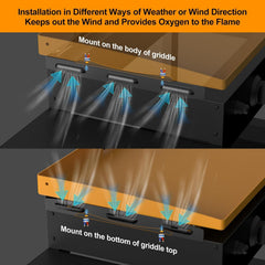 BESSTY Black Wind Guards side view