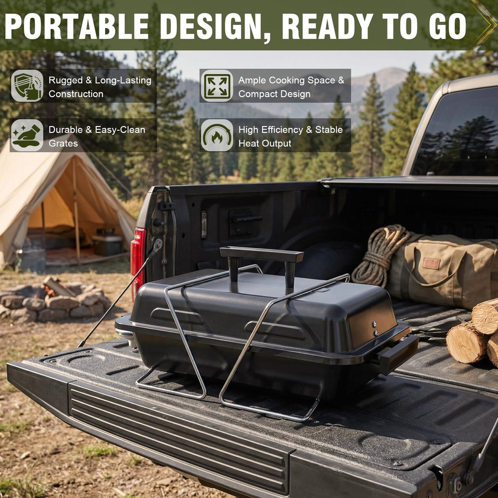 BESTFIRE Portable Propane Grill in outdoor setting