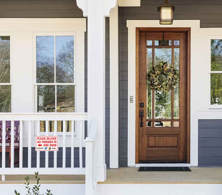 Bestylez delivery sign displayed outdoors