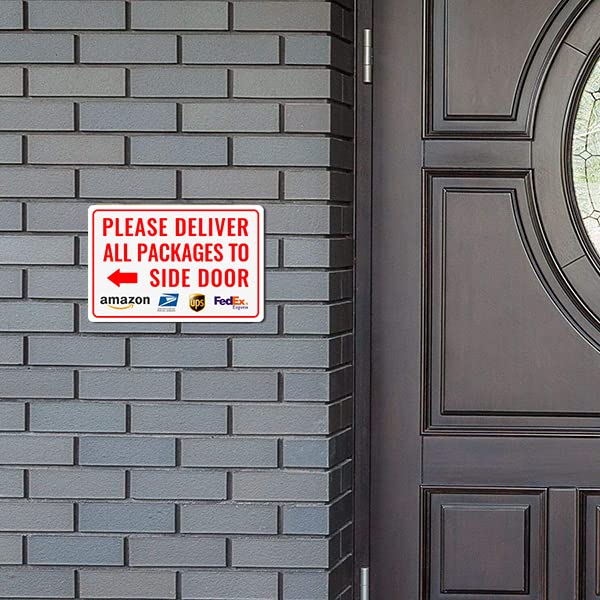Bestylez delivery sign in vibrant colour for visibility