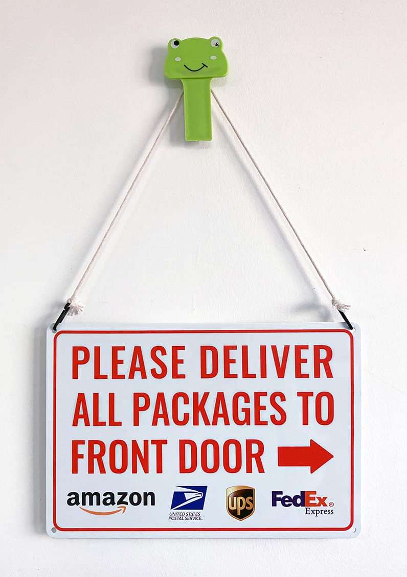 Bestylez delivery sign mounted on a wall