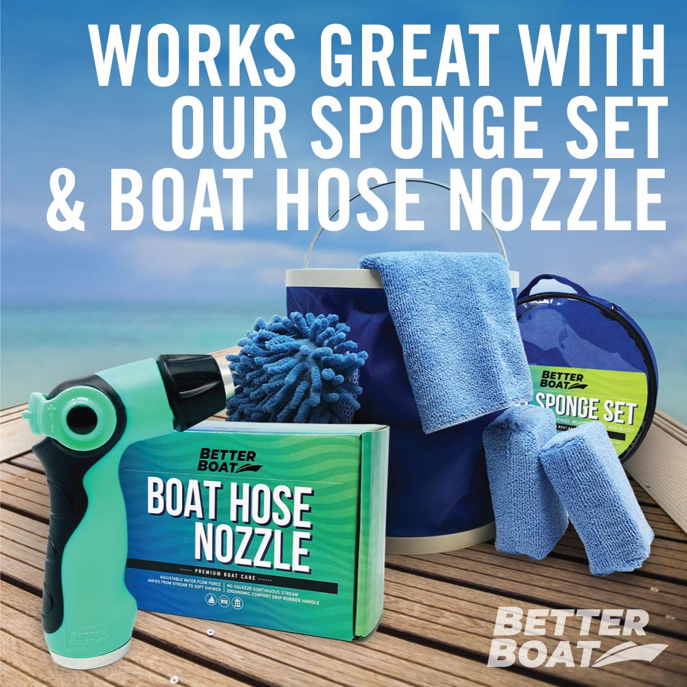 Better Boat coiled hose laid out flat
