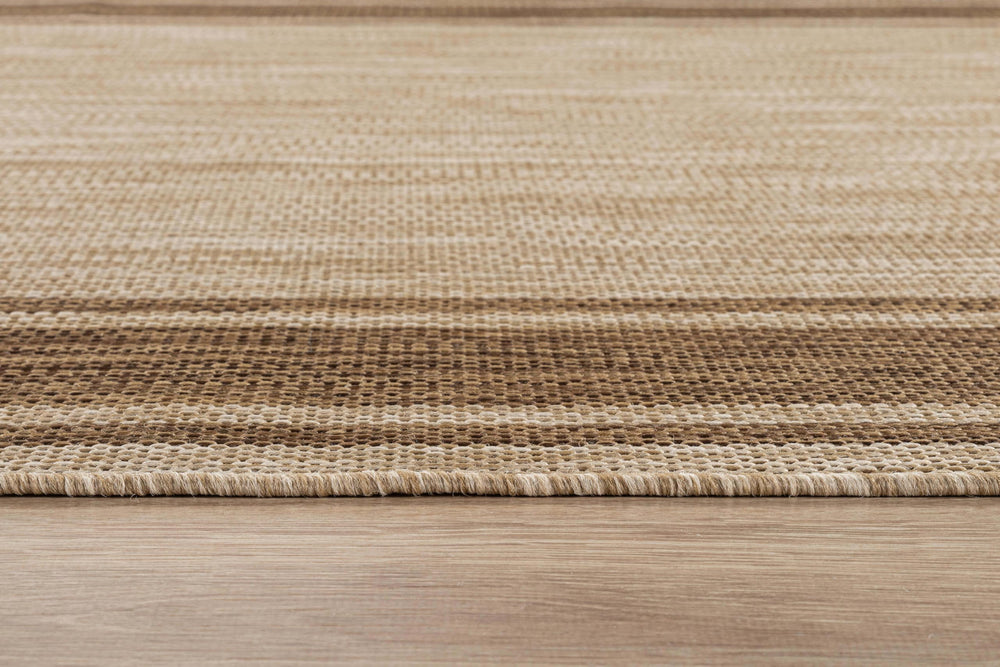 Beverly Rug 6x9 Outdoor Rug against furniture