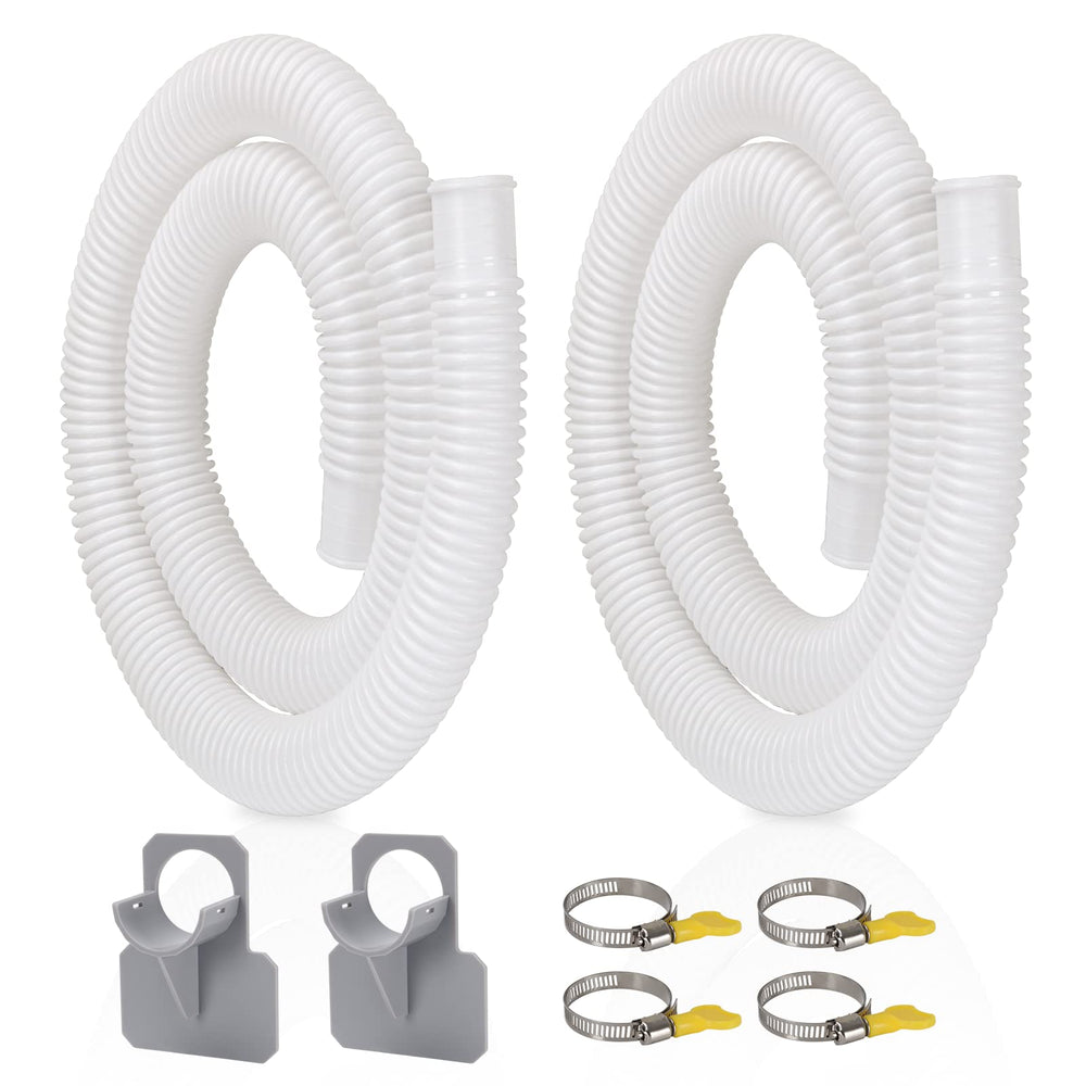 BEWAVE pool hose replacement, 1.25 inch diameter, front view