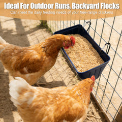 Bi fujian Chicken Feeder Waterer with easy access opening
