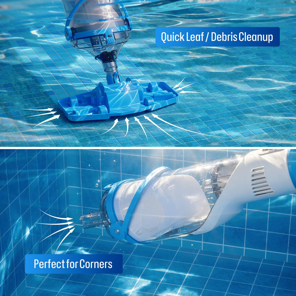 BIELMEIER Handheld Pool Vacuum packaging