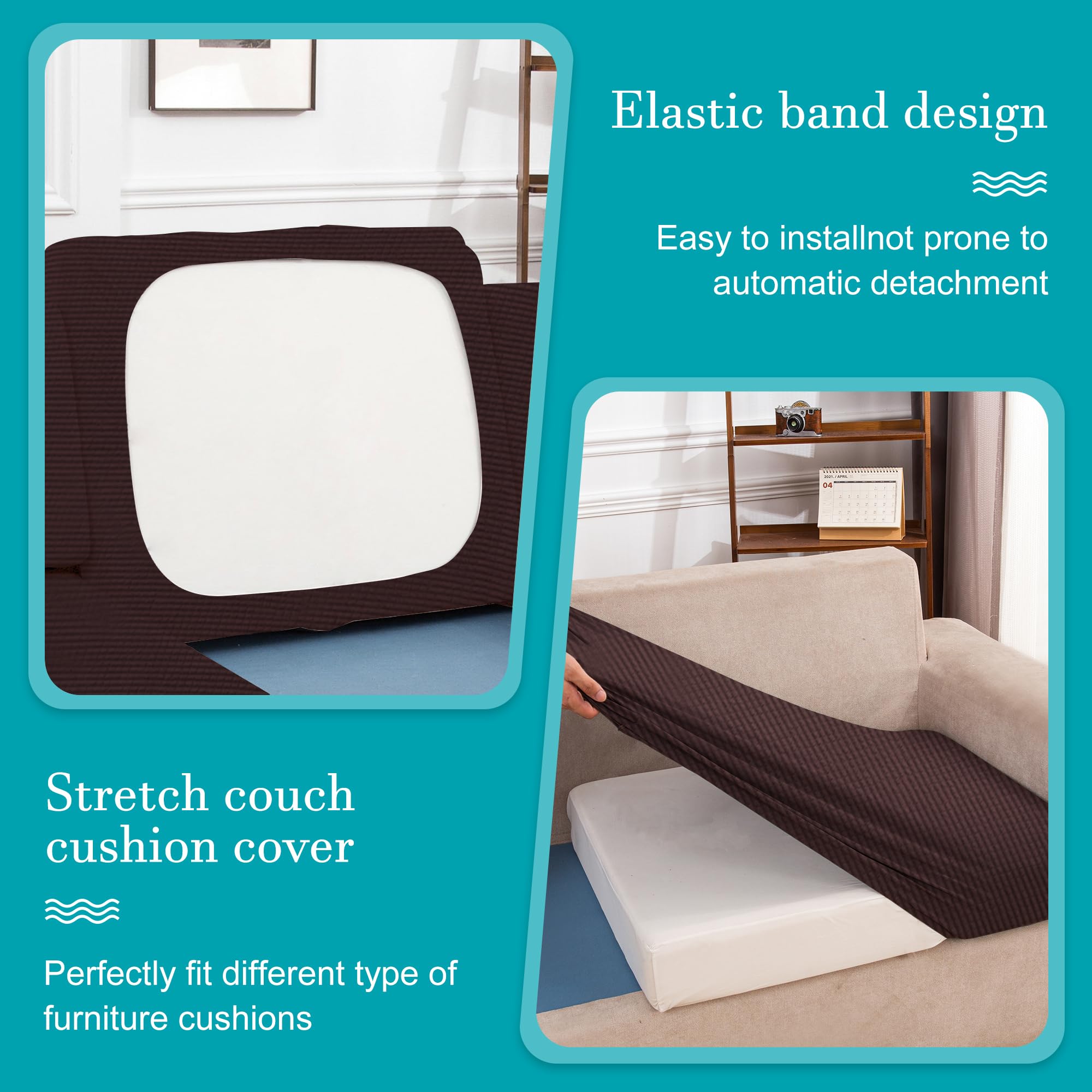 BIETYONE cushion cover fits various cushion shapes