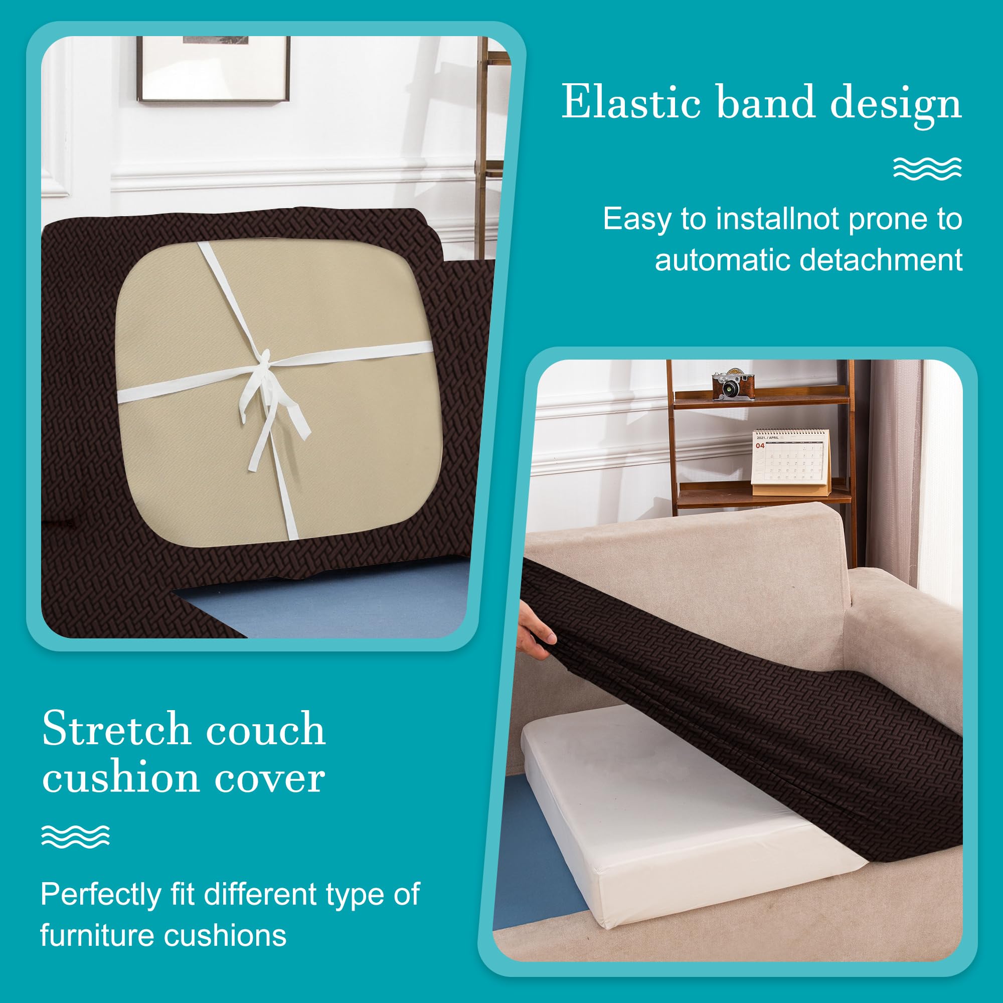 BIETYONE cushion cover fitting a sofa cushion