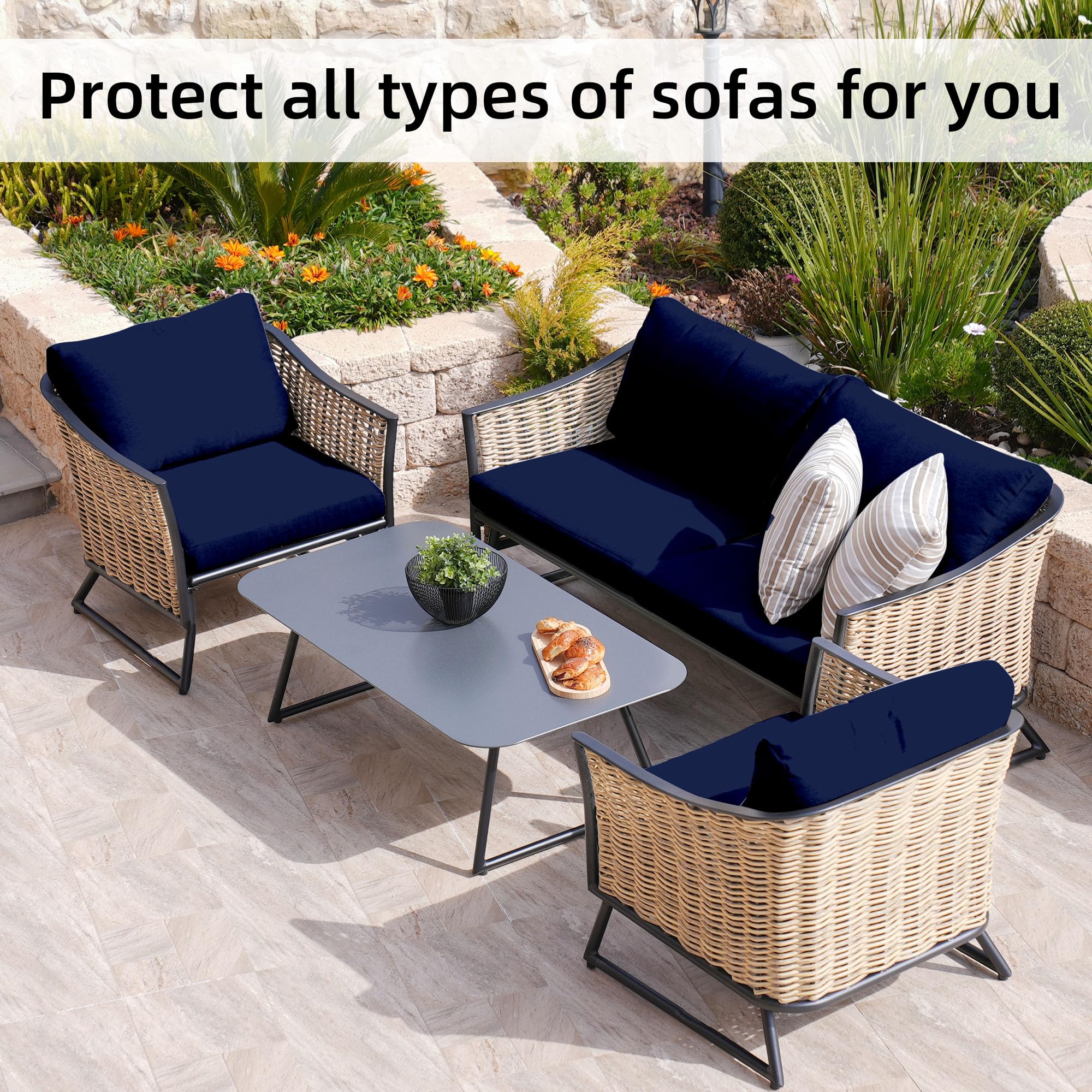 BIETYONE Cushion Cover Pack Size of 8