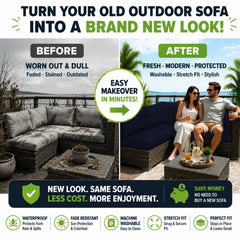 BIETYONE Cushion Cover Set in Outdoor Setting