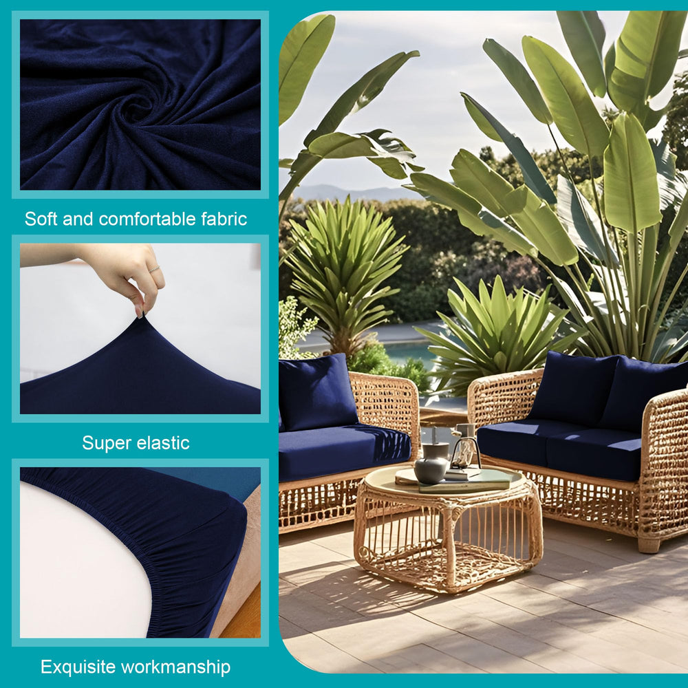BIETYONE cushion covers arranged on a sofa