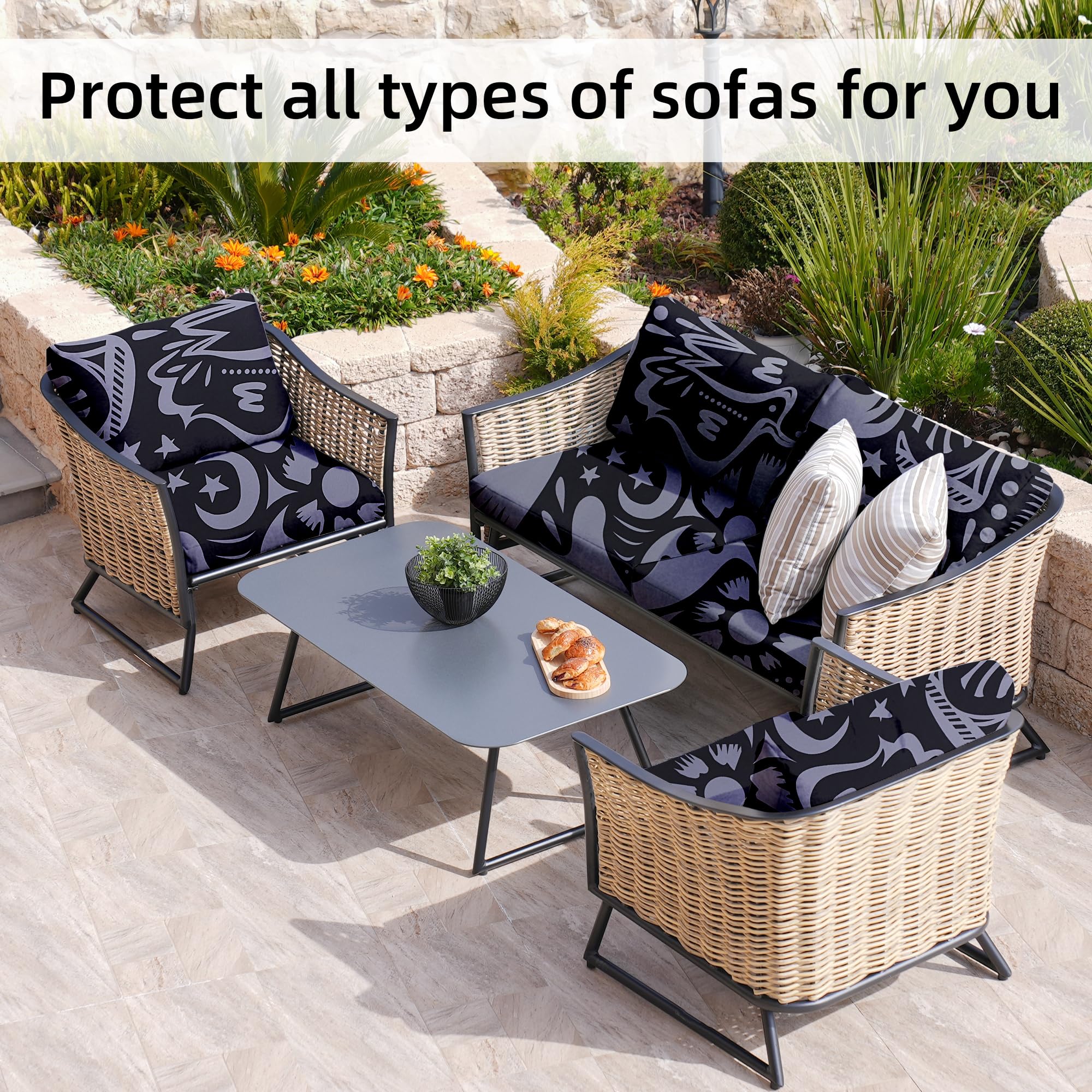 BIETYONE cushion covers displayed in various patterns