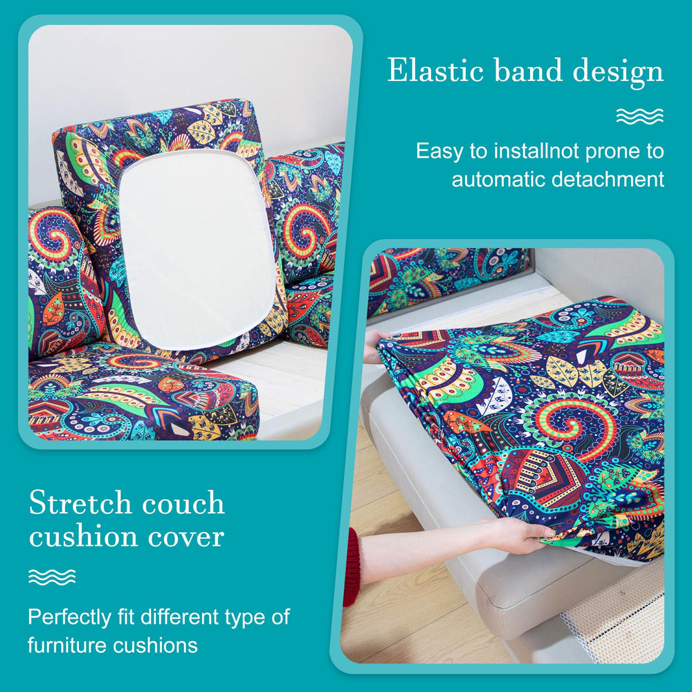 BIETYONE cushion covers fitted on patio furniture