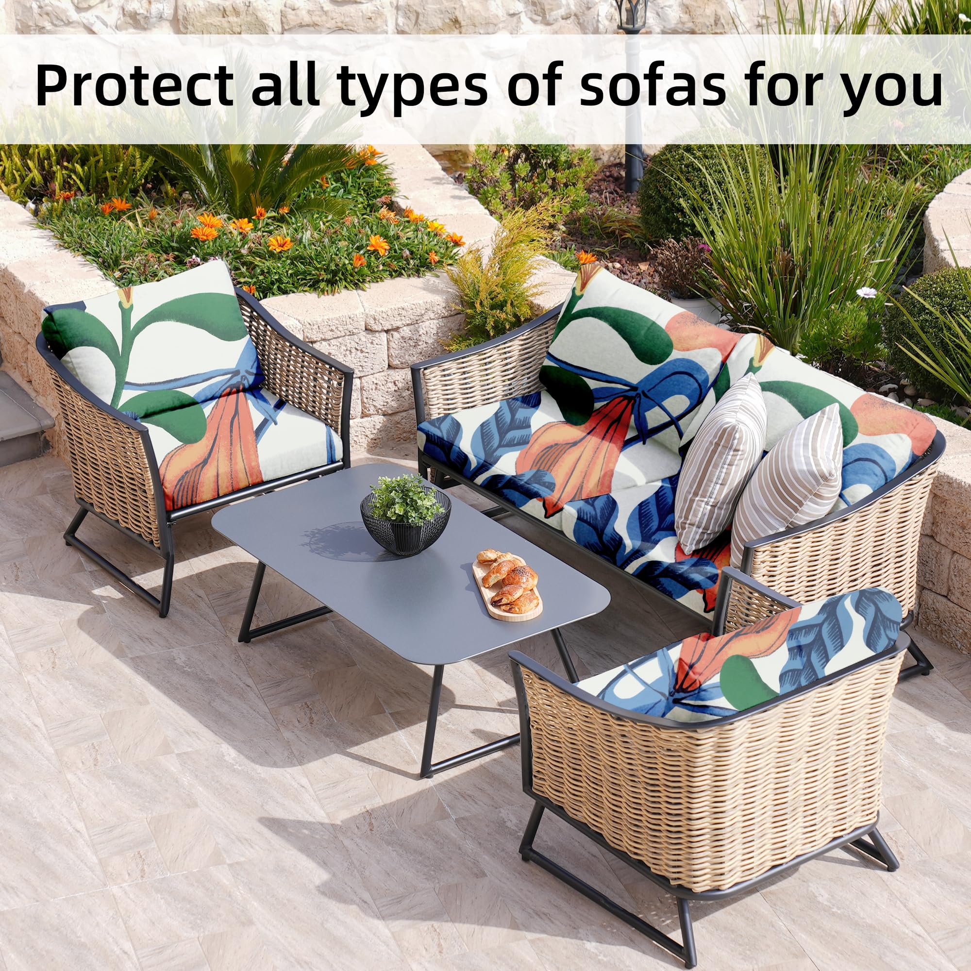 BIETYONE cushion covers fitting various cushion shapes