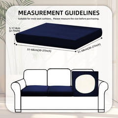 BIETYONE Cushion Covers Navy Blue Pattern Display