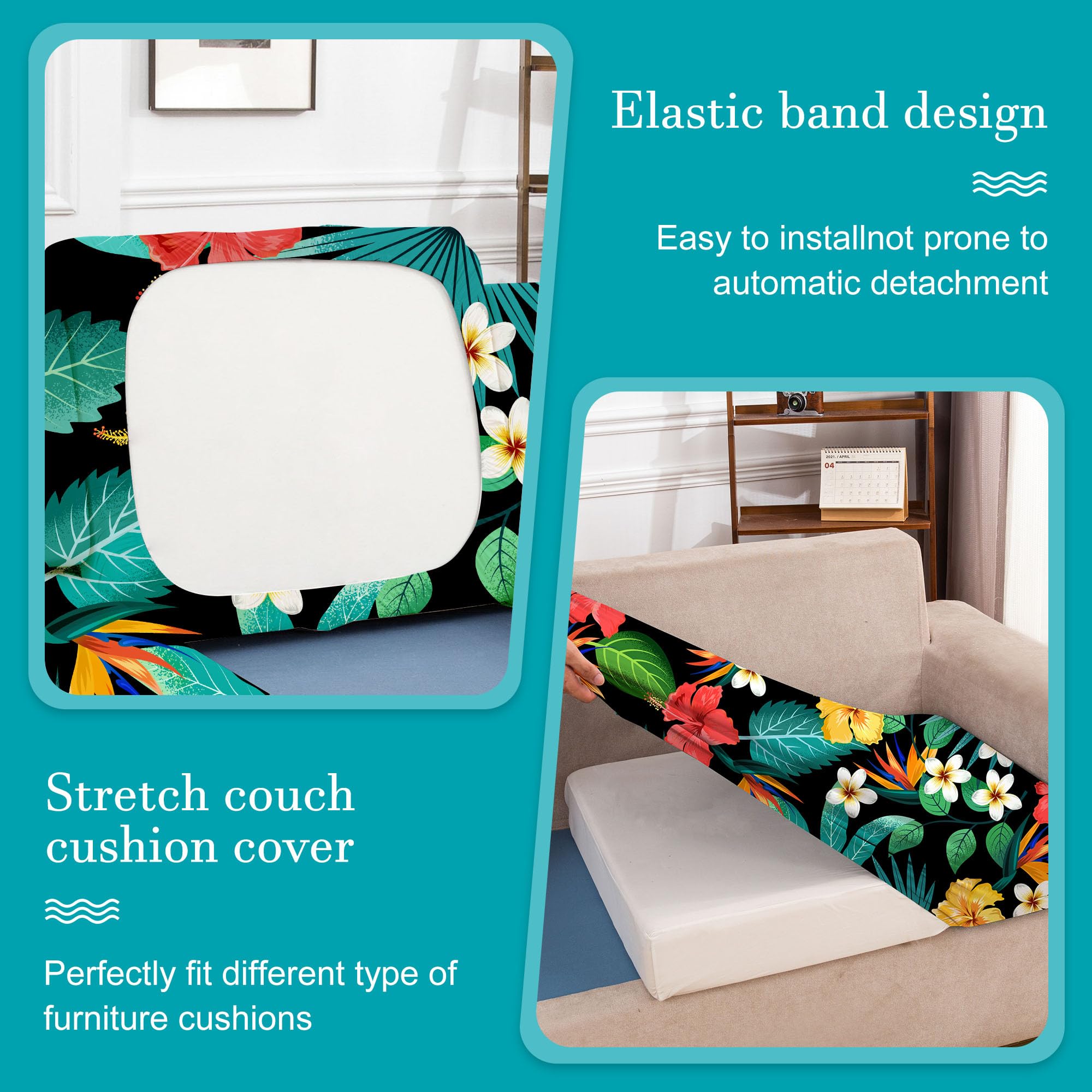 BIETYONE cushion covers showing flexibility and fit