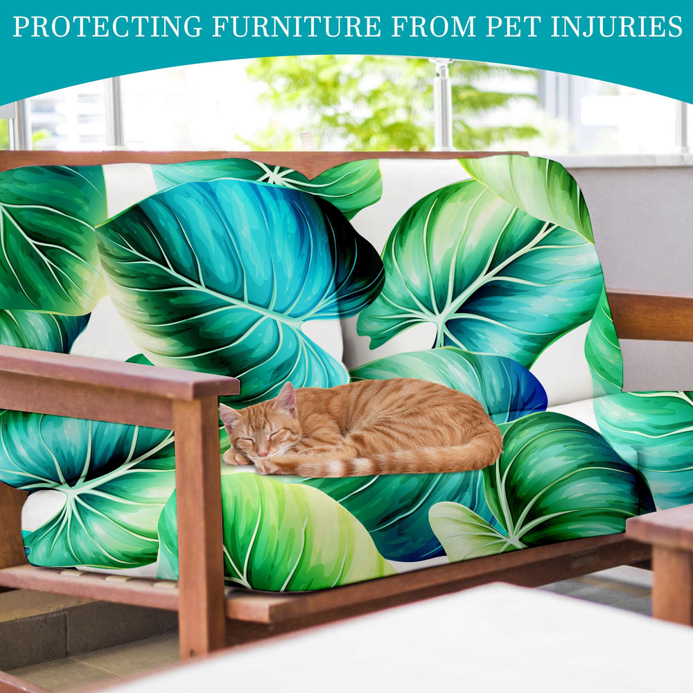 BIETYONE Outdoor Cushion Cover Green Leaf with multiple patterns