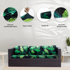 BIETYONE Outdoor Cushion Cover protecting sofa cushions
