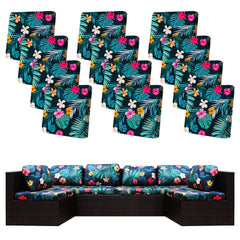 BIETYONE Outdoor Cushion Covers 12PCS in Summer Night