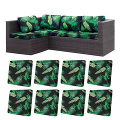 BIETYONE Outdoor Cushion Covers, 8 pcs, Summer design