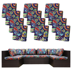 BIETYONE Outdoor Cushion Covers pack of 12 in Rococo pattern