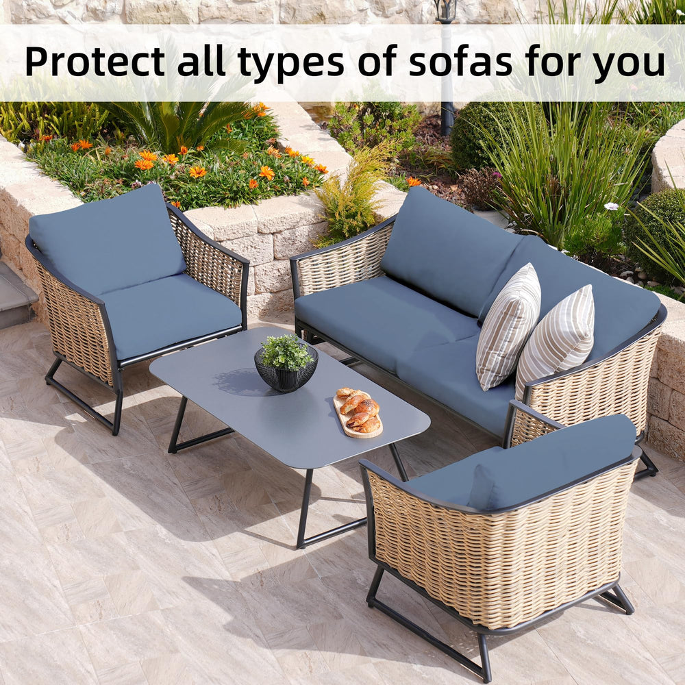BIETYONE outdoor cushion covers packaged neatly