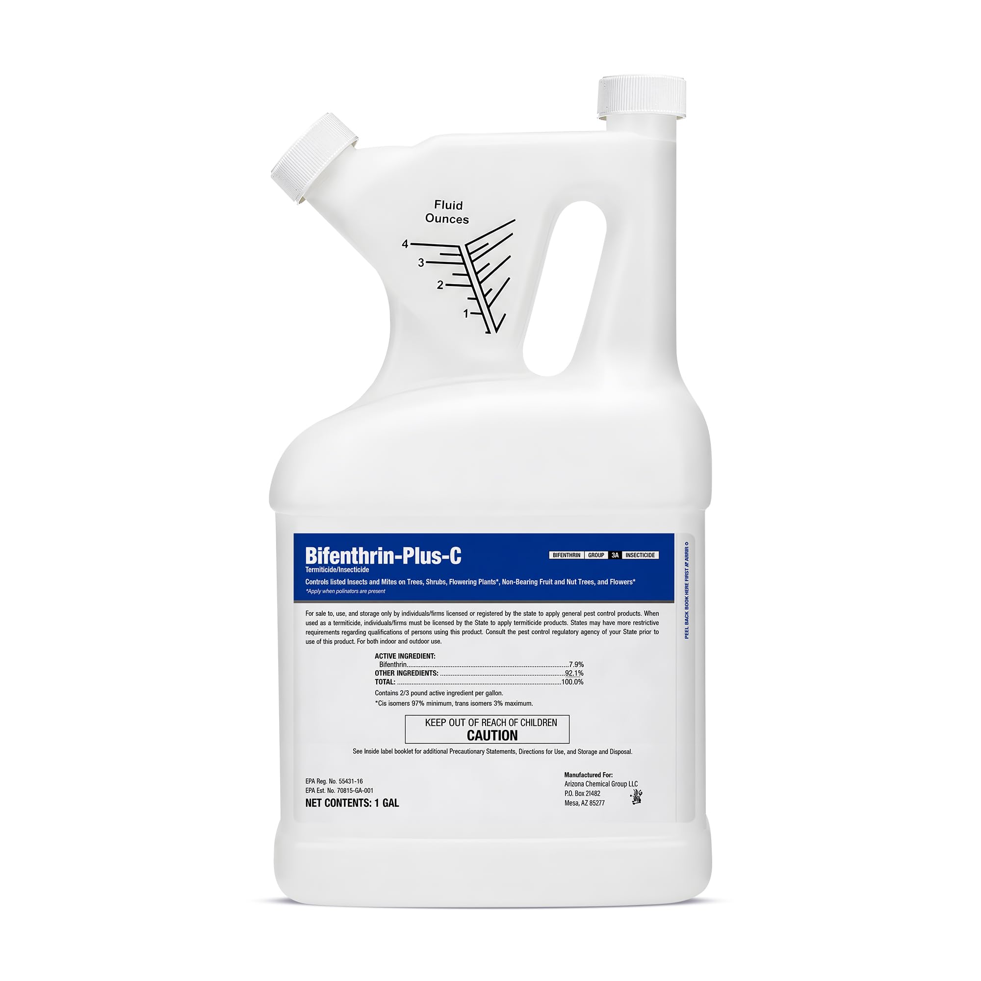 BIFENTHRIN-PLUS-C Insecticide 1 Gallon spray front view