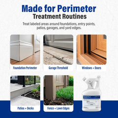BIFENTHRIN-PLUS-C Insecticide Spray in outdoor setting