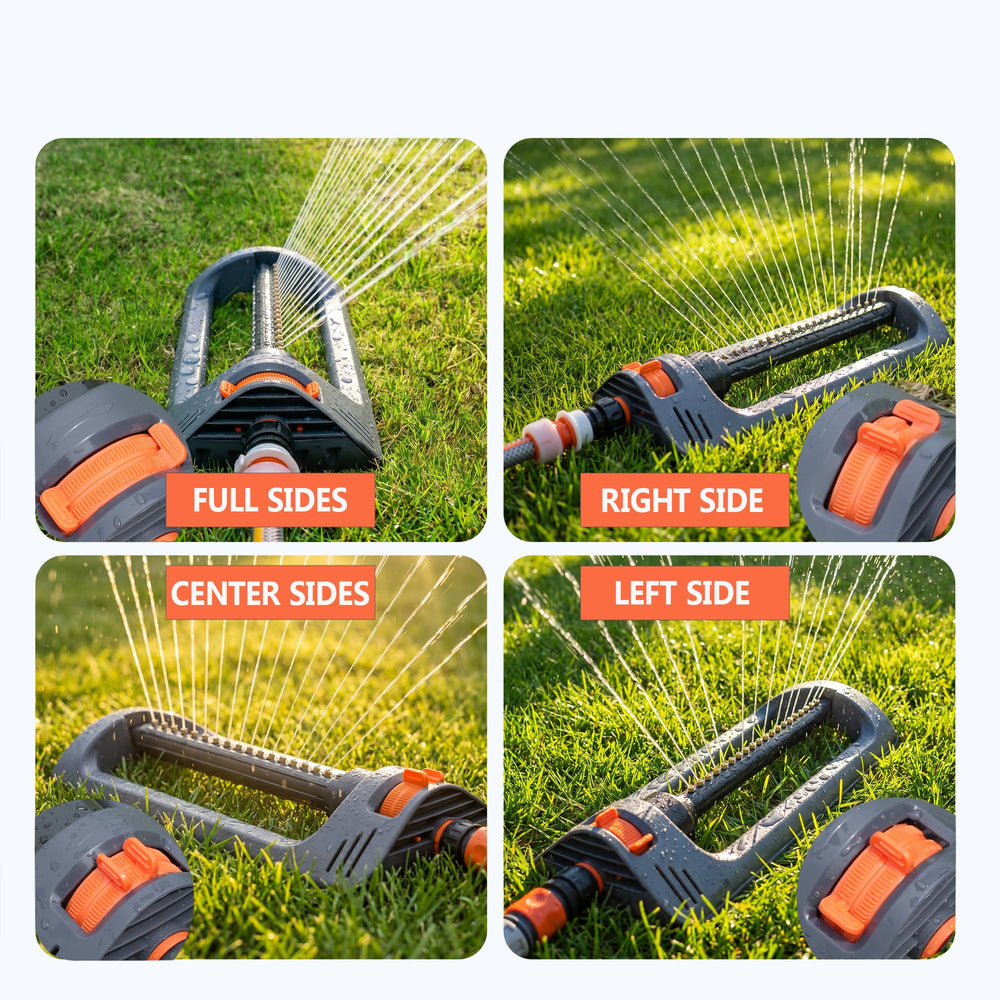 BIGWAVE Turbo Oscillating Sprinkler packed for delivery