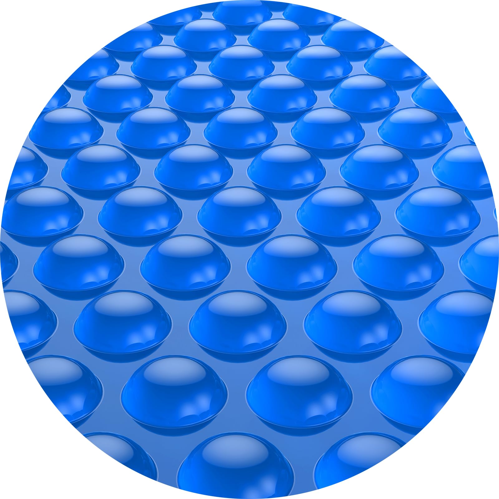 BigXwell Heavy-Duty Solar Pool Cover 12ft Round front view