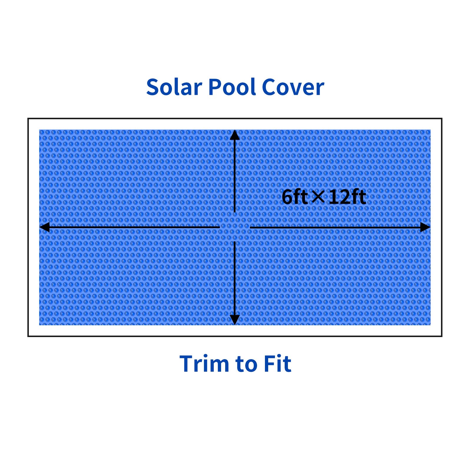 BigXwell solar pool cover protecting a swimming pool